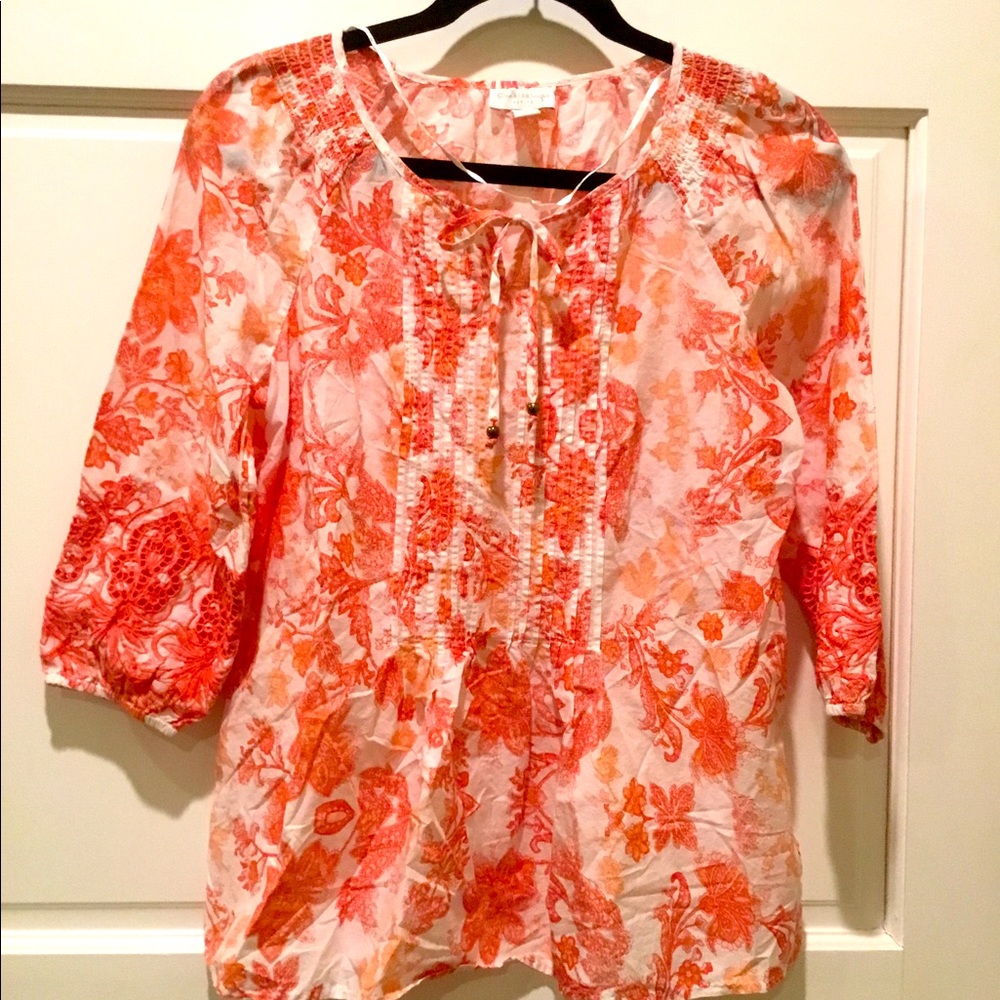 🌺 CHARTER CLUB Floral Top🌺